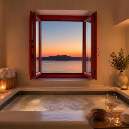 Mamma Mia Santorini Suites-volcano -caldera -sunset View Aparthotel Firá