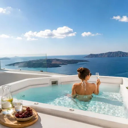 Mamma Mia Santorini Suites-volcano -caldera -sunset View Firá